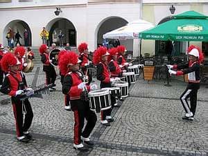 Holenderska orkiestra na Placu Ratuszowym
