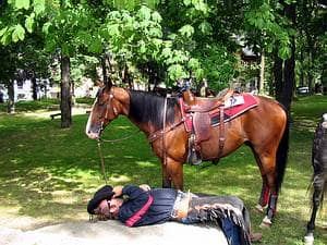 Parada kowbojów w Karpaczu