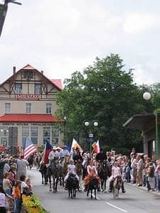Parada kowbojów w Karpaczu
