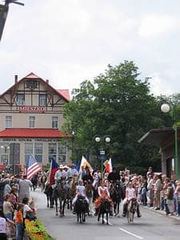 Parada kowbojów w Karpaczu