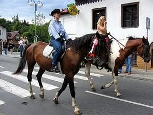 Parada kowbojów w Karpaczu