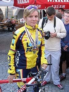 Maja Włoszczowska - v-ce Mistrzyni Świata w MTB w Jeleniej Górze