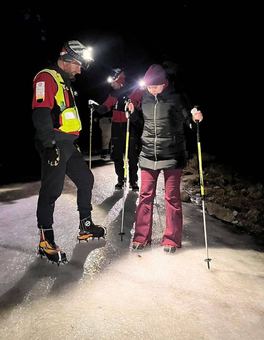 Lodowe szlaki w Karkonoszach