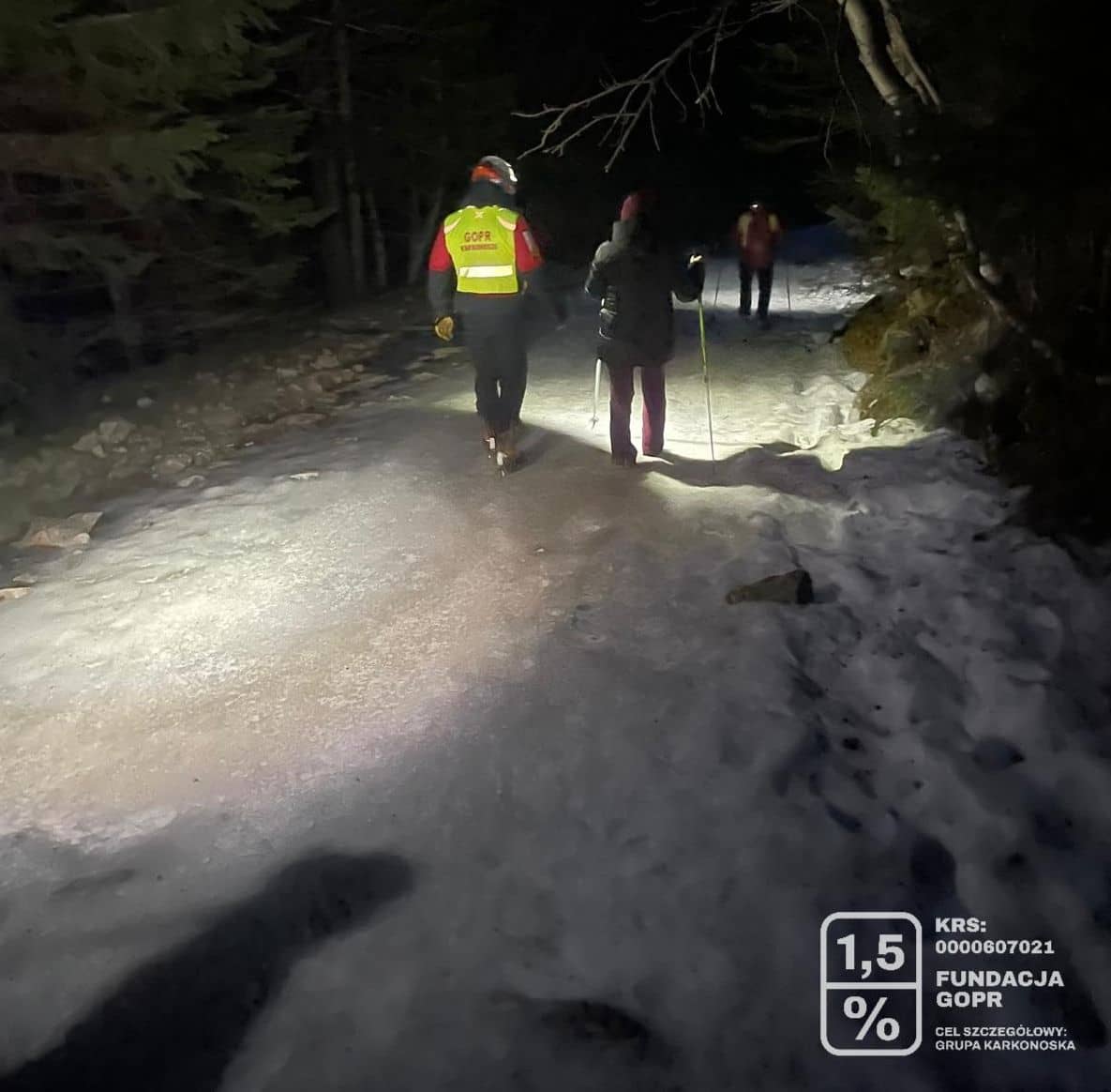 Lodowe szlaki w Karkonoszach