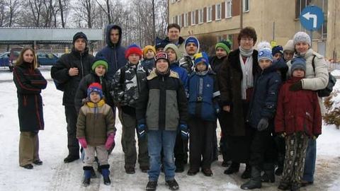 Dzieciaki z "Dąbrówki" i ODK z wizytą w siedzibie MZK