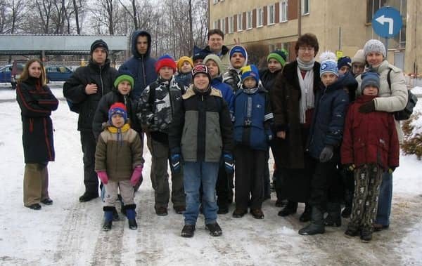 Dzieciaki z "Dąbrówki" i ODK z wizytą w siedzibie MZK