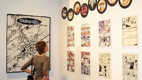 Otwarcie wystawy "Pomysł na komiks" w Galerii BWA