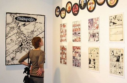 Otwarcie wystawy "Pomysł na komiks" w Galerii BWA