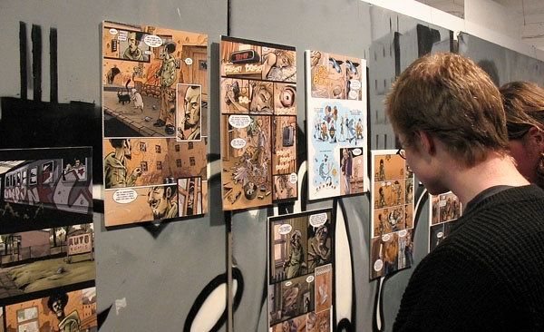 Otwarcie wystawy "Pomysł na komiks" w Galerii BWA