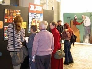 Otwarcie wystawy "Pomysł na komiks" w Galerii BWA