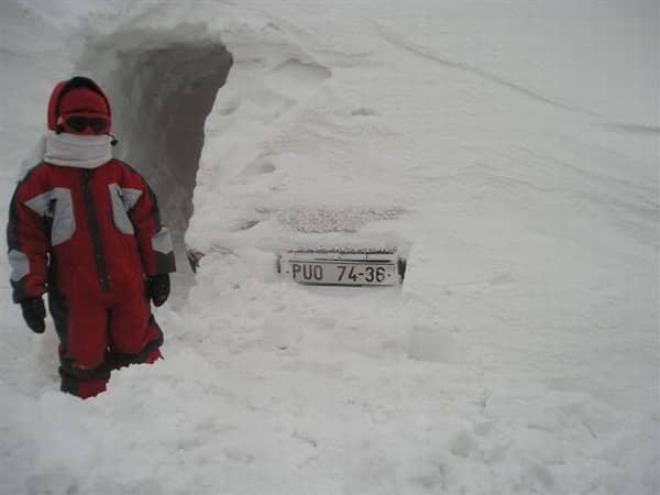 Biały Armagedon w Szpindlerowym Młynie...