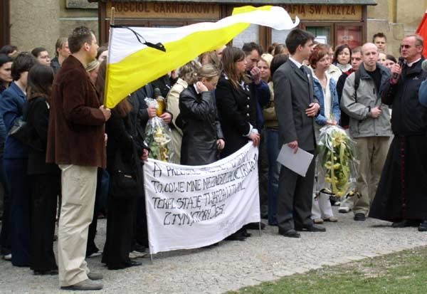 Biały Marsz z Kolegium Karkonoskiego