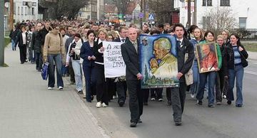 Biały Marsz z Kolegium Karkonoskiego