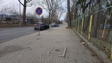 Kolizja radiowozu z Mercedesem