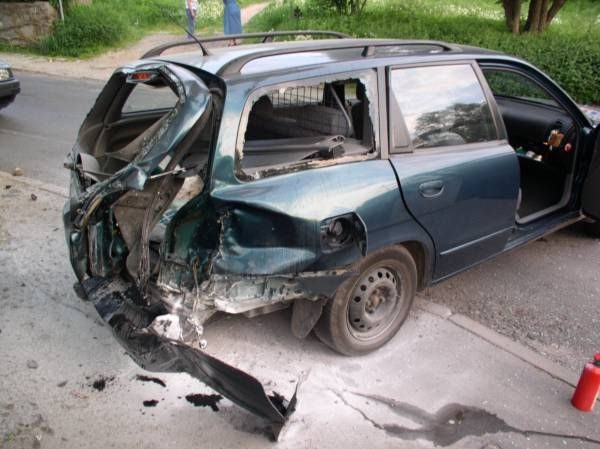 Szybka jazda zakończona poważnym wypadkiem
