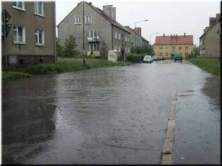 Burza i gwałtowna ulewa