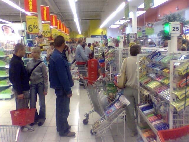Paraliż w Tesco - Reportaż
