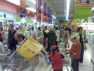 Paraliż w Tesco - Reportaż