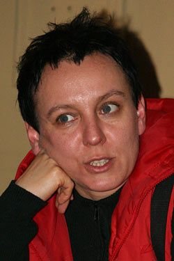 Swoje opowiadanie czyta Irena Brezna ze Szwajcarii