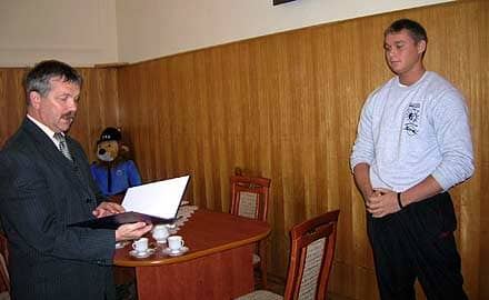 Złapał złodzieja