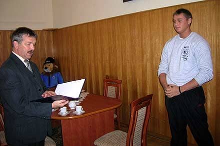 Złapał złodzieja