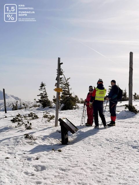 Ferie w Karkonoszach pracowite dla ratowników