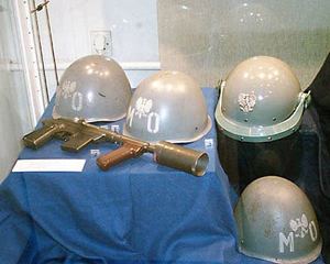 Eksponaty z lat stanu wojennego można było oglądać na wystawie w Muzeum Karkonoskim
