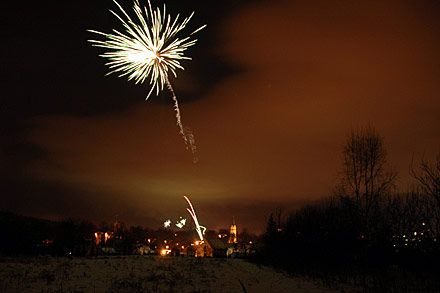 Jelonka przywitała Nowy Rok