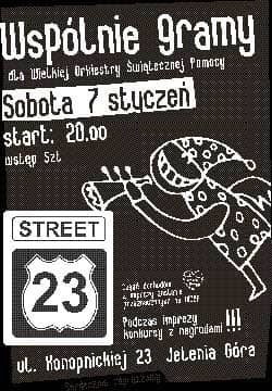 Street 23 pomoże Owsiakowi