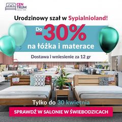 Do Świebodzic przyjeżdżają po dobry sen. Sypialnioland świętuje 7. urodziny i zaprasza na wyjątkowe promocje