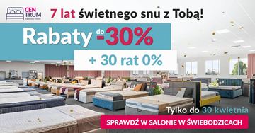 Do Świebodzic przyjeżdżają po dobry sen. Sypialnioland świętuje 7. urodziny i zaprasza na wyjątkowe promocje