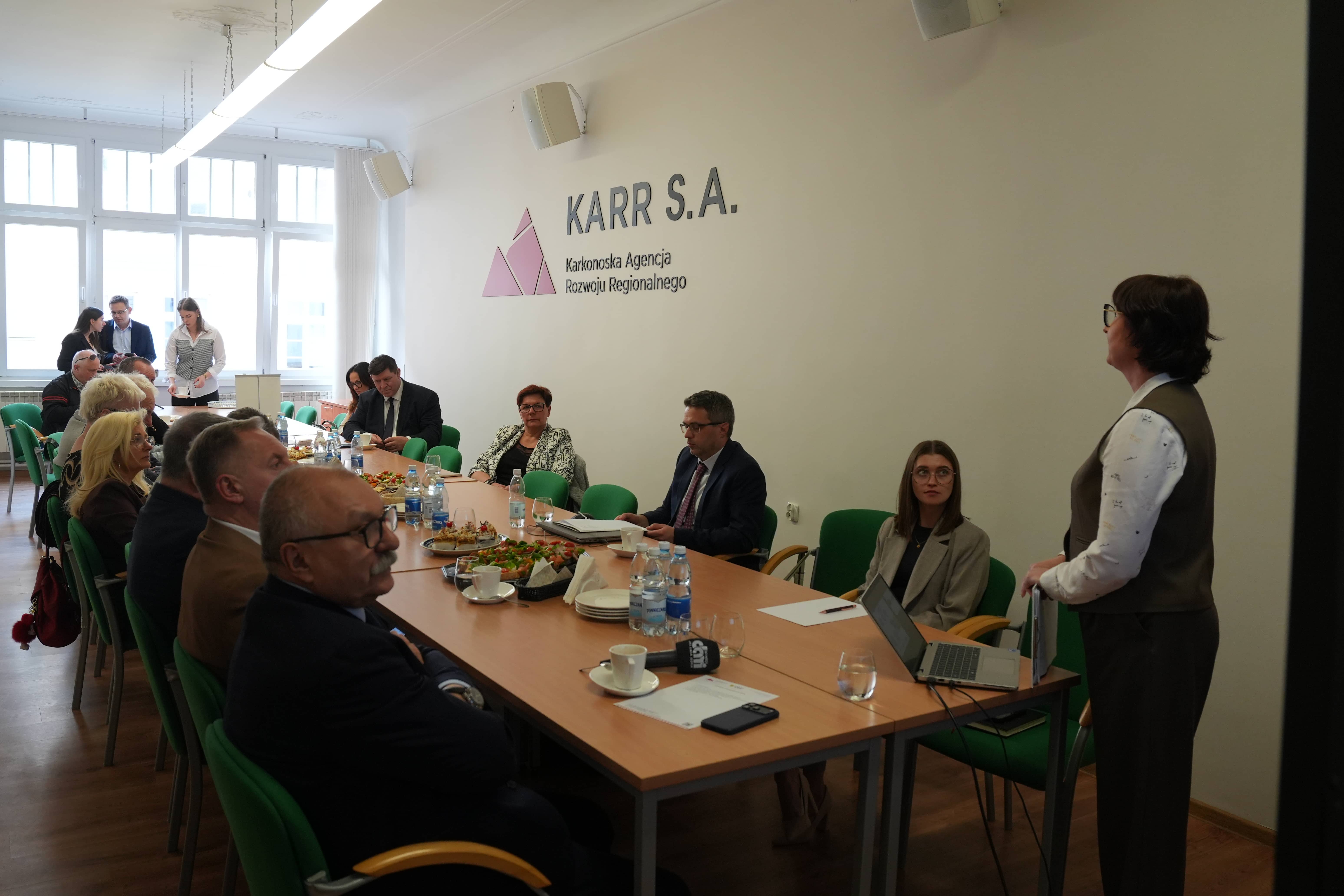 Spotkanie z samorządowcami w KARR S.A.
