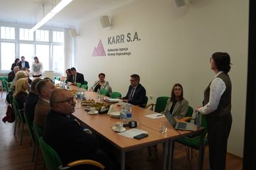 Spotkanie z samorządowcami w KARR S.A.
