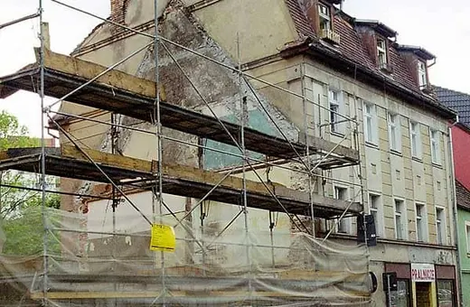 Teren pod multipleks już został wyburzony.