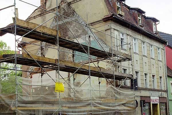 Teren pod multipleks już został wyburzony.