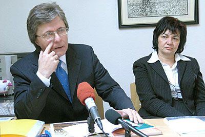 Prawa ręka Zuzanny Dziedzic, czyli maestro Jerzy Swoboda.