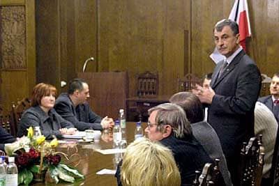 Ryszard Dzięciołowski przekonywał, że rada oświatowa pomoże rodzicom i nauczycielom.
