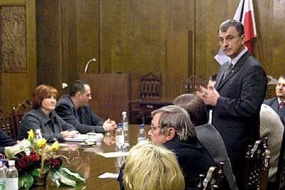 Ryszard Dzięciołowski przekonywał, że rada oświatowa pomoże rodzicom i nauczycielom.