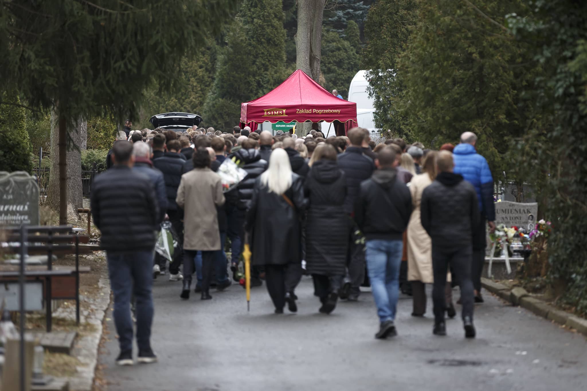 Ostatnie pożegnanie 21–letniego Jakuba