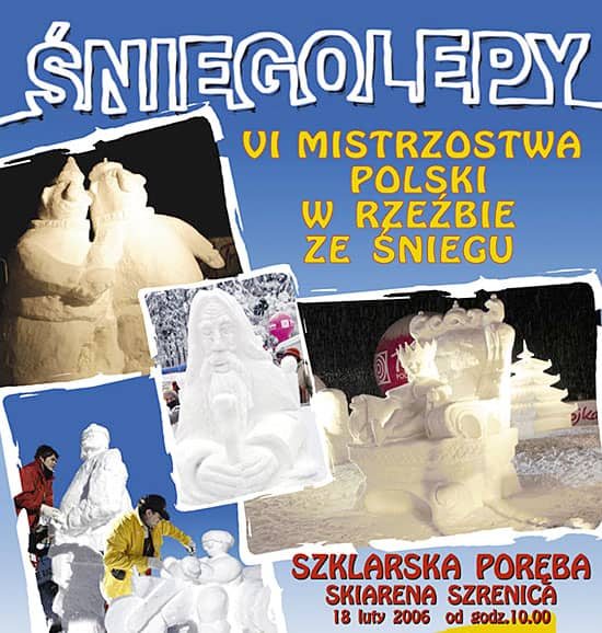 Czar rzeźbienia w śniegu