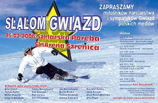 Gwiazdy w slalomie pod Szrenicą