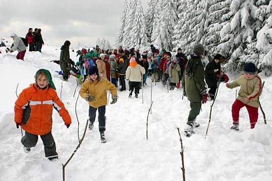 Polarny chrzest przyszłych harcerzy