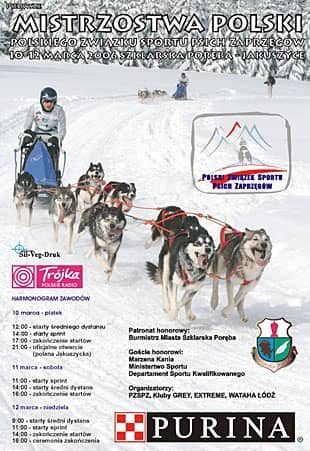 Śnieżne zmagania czworonogów
