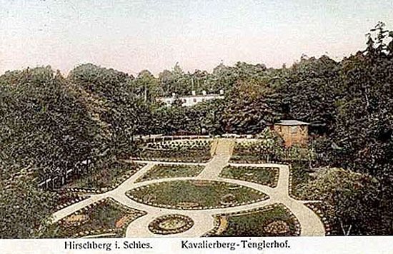 Cavalierberg w dawnych czasach - niewiele z tego zostało.