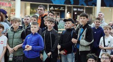 Tłumy na spotkaniu z legendarnym bramkarzem