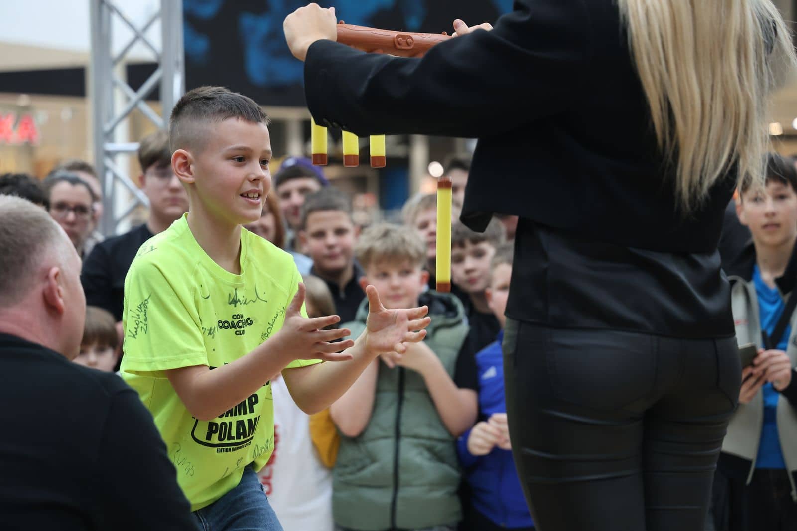 Tłumy na spotkaniu z legendarnym bramkarzem