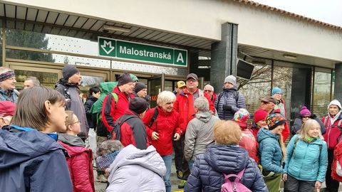 Przewodnicy sudeccy poznawali Pragę