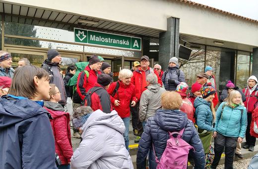 Przewodnicy sudeccy poznawali Pragę