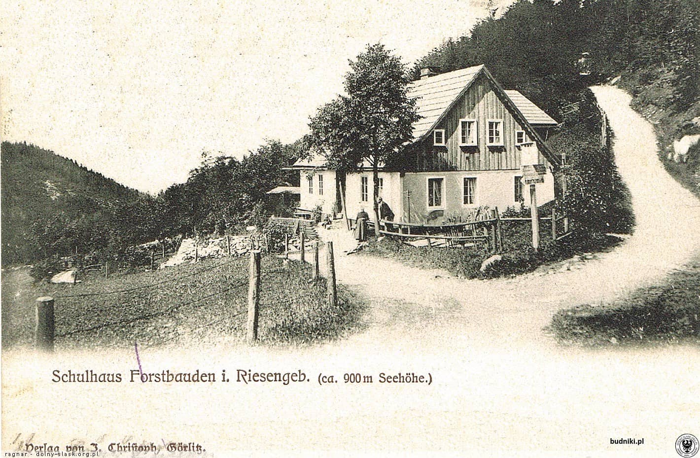 Dawna szkoła w Budnikach (najmniejsza w ówczesnych Prusach)