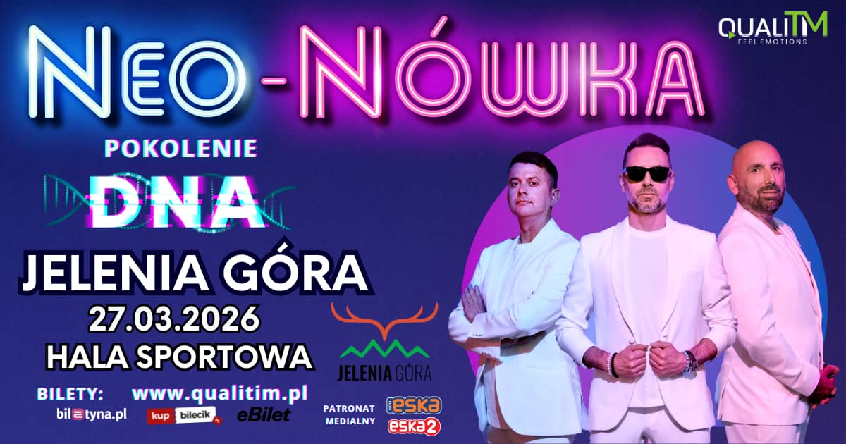 Neo–Nówka rozbawi Jelenią Górę do łez! Wielki występ już 27 marca